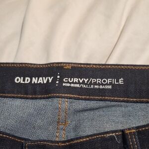 Old Navy Blue Boot Cut Jeans Classic Style